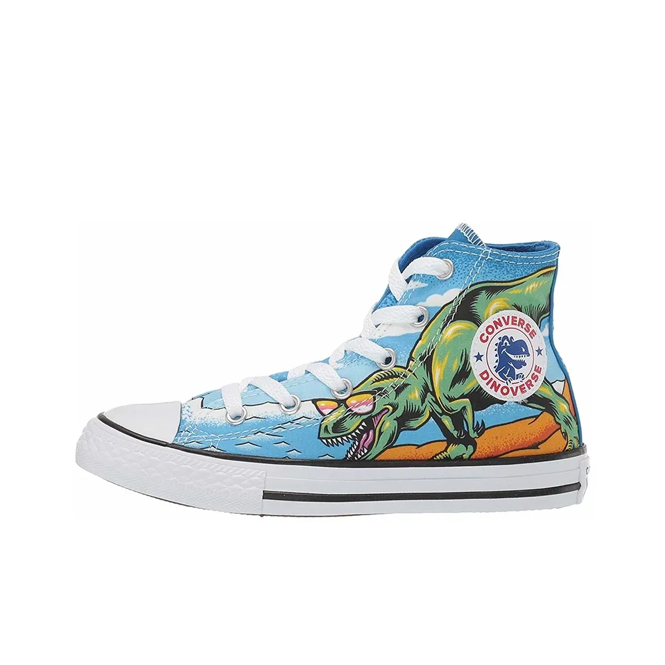 Converse Chuck Taylor All Star Lift Sneakers met luipaardveters in zwart