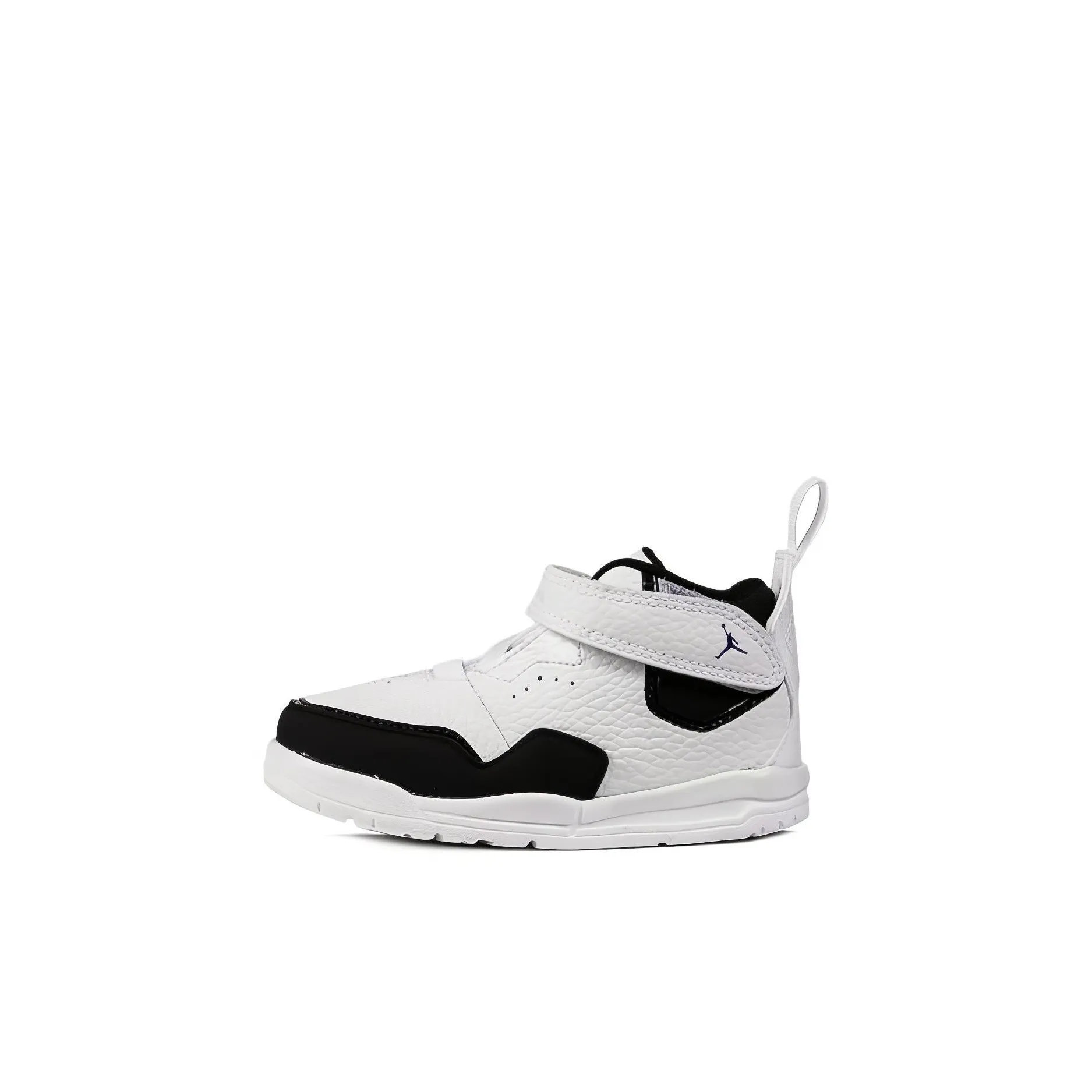 Джордан Courtside 23 Нижняя юбка Резистентные амортизаторы MID Топ Обувь для малышей Белый черный Infant And Toddler