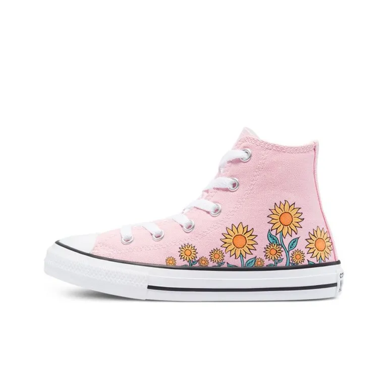 Converse Chuck Taylor All Star High GS 'Sunflowers   Pink'