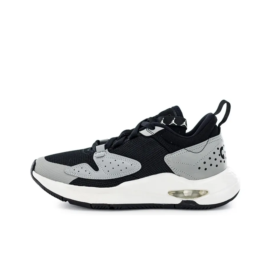 Jordan Air Cadence Low Top Kids Lifestyle Shoes Black Gray