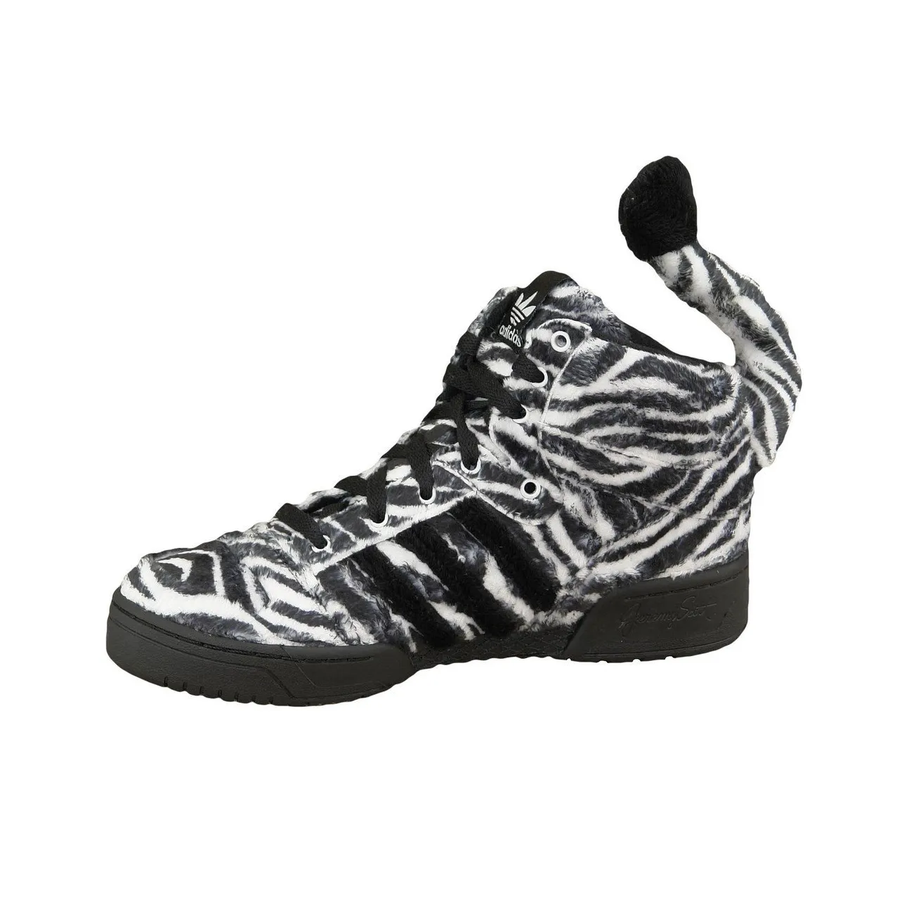 Adidas Js Zebra Black White