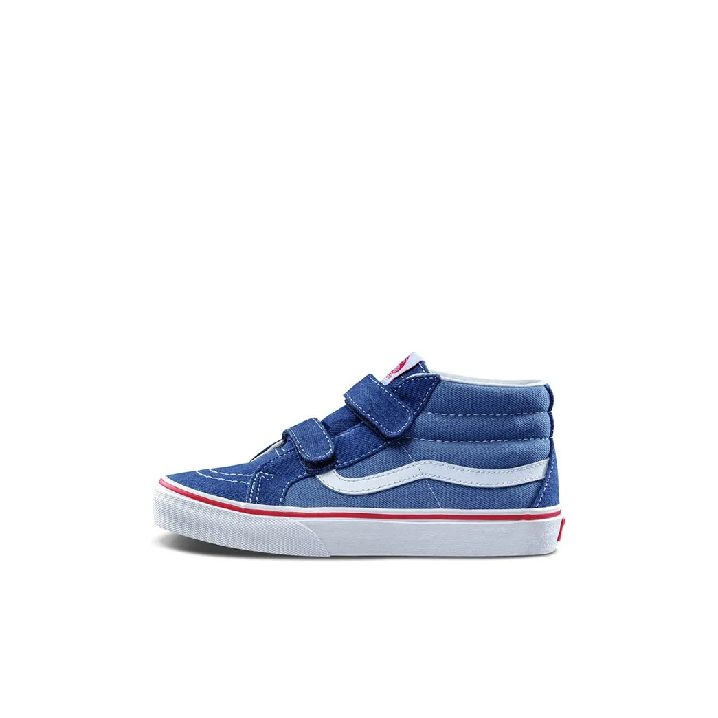 VANS SK8 MID Топ Кроссовки для скейтбординга Синий Дети Возраст 3-7 лет
