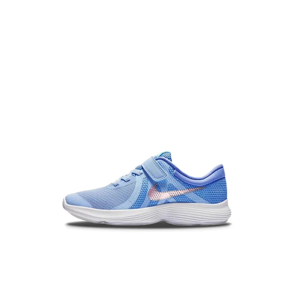 Nike REVOLUTION 4 Low Топ Детские беговые кроссовки Светло-синий Children Возраст 3-7 лет