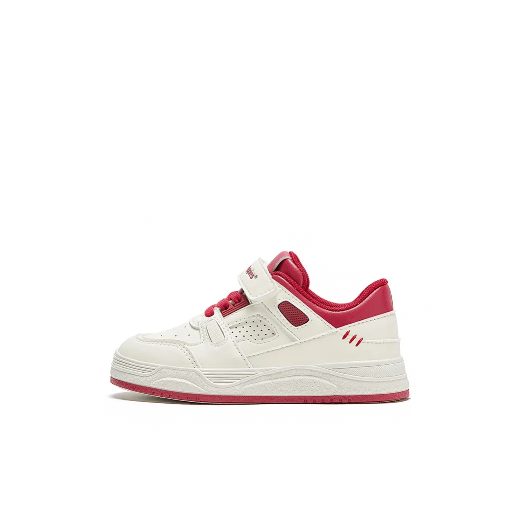 Hush Puppies Anti Slip Wear Resistant Low Top Kids' Skateboarding Shoes Red Kids'