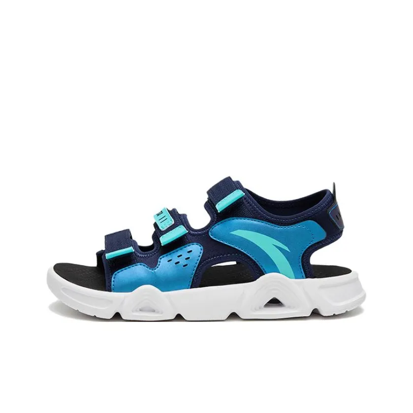 Antakids Амортизация Износостойкие детские сандалии синий зеленый