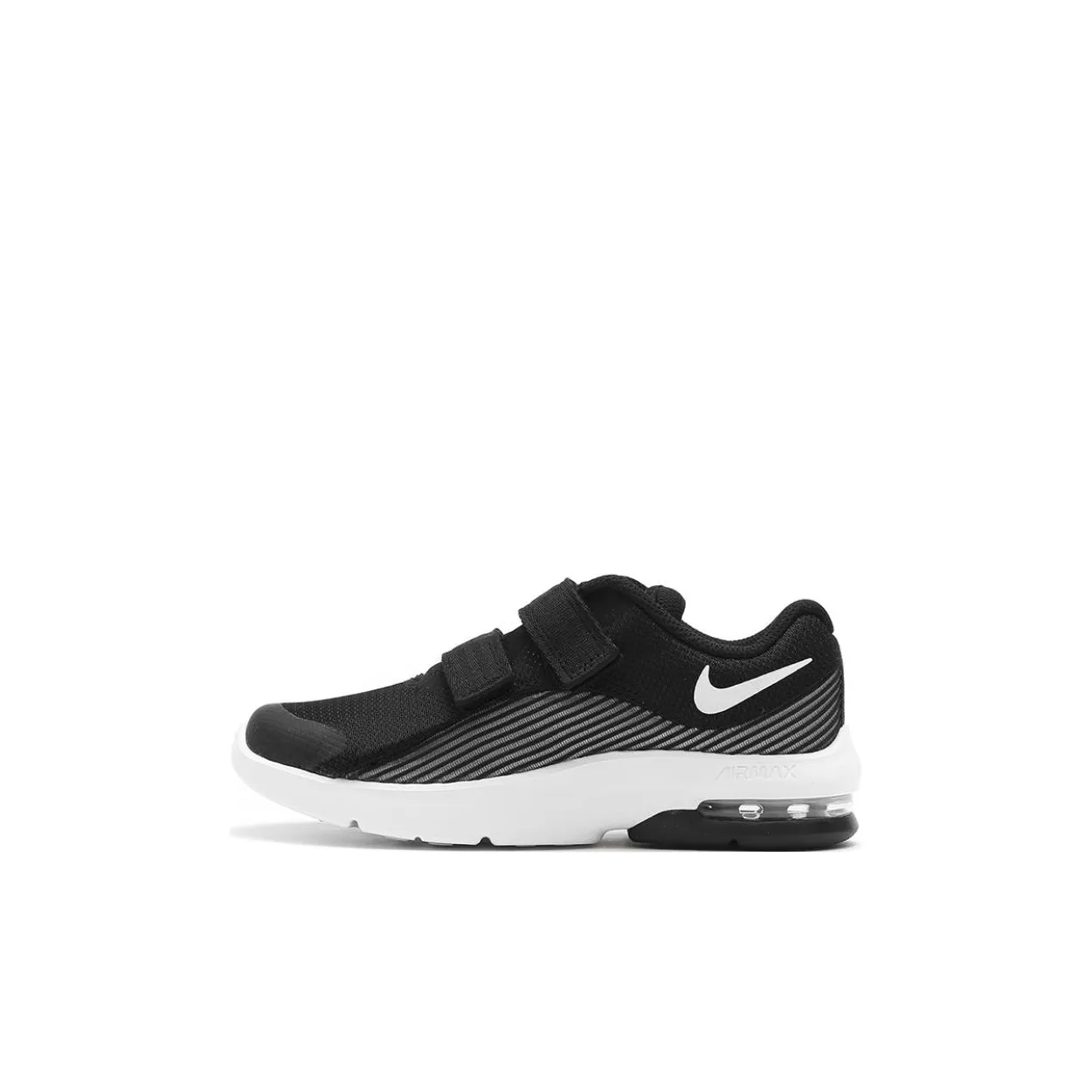 Nike Air Max Advantage 2 Abrasion Resistant Low Top Kids' Running Shoes Black White Kids'
