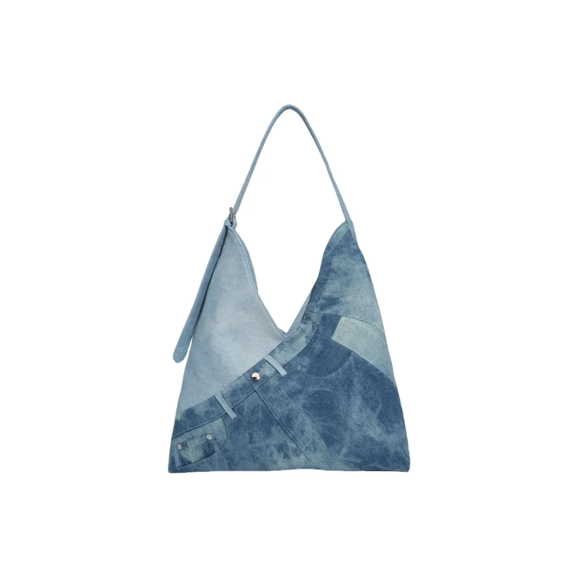 NOMK Denim Сумка через плечо Сумка Сумка через плечо Стандартная Женская Джинсовый Синий