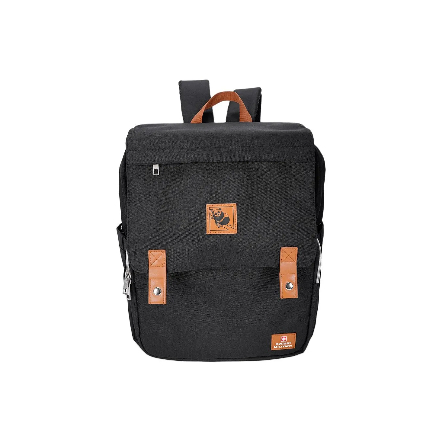 SWISS MILITARY Нейлон Рюкзак MOTHER And Малыш Сумка Большой Унисекс Черный