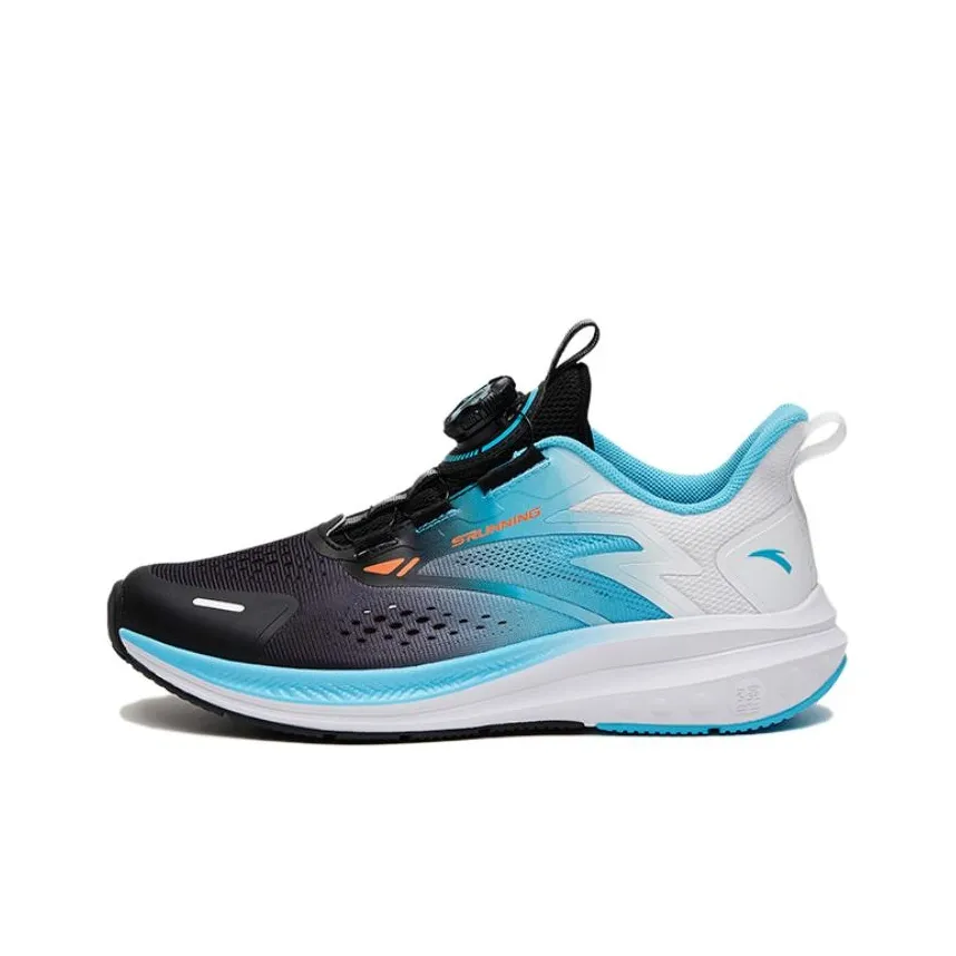 Antakids Lurid Wave Амортизация Износостойкий Низкий Топ Детские Беговые Кроссовки Озерно-Синий Белый