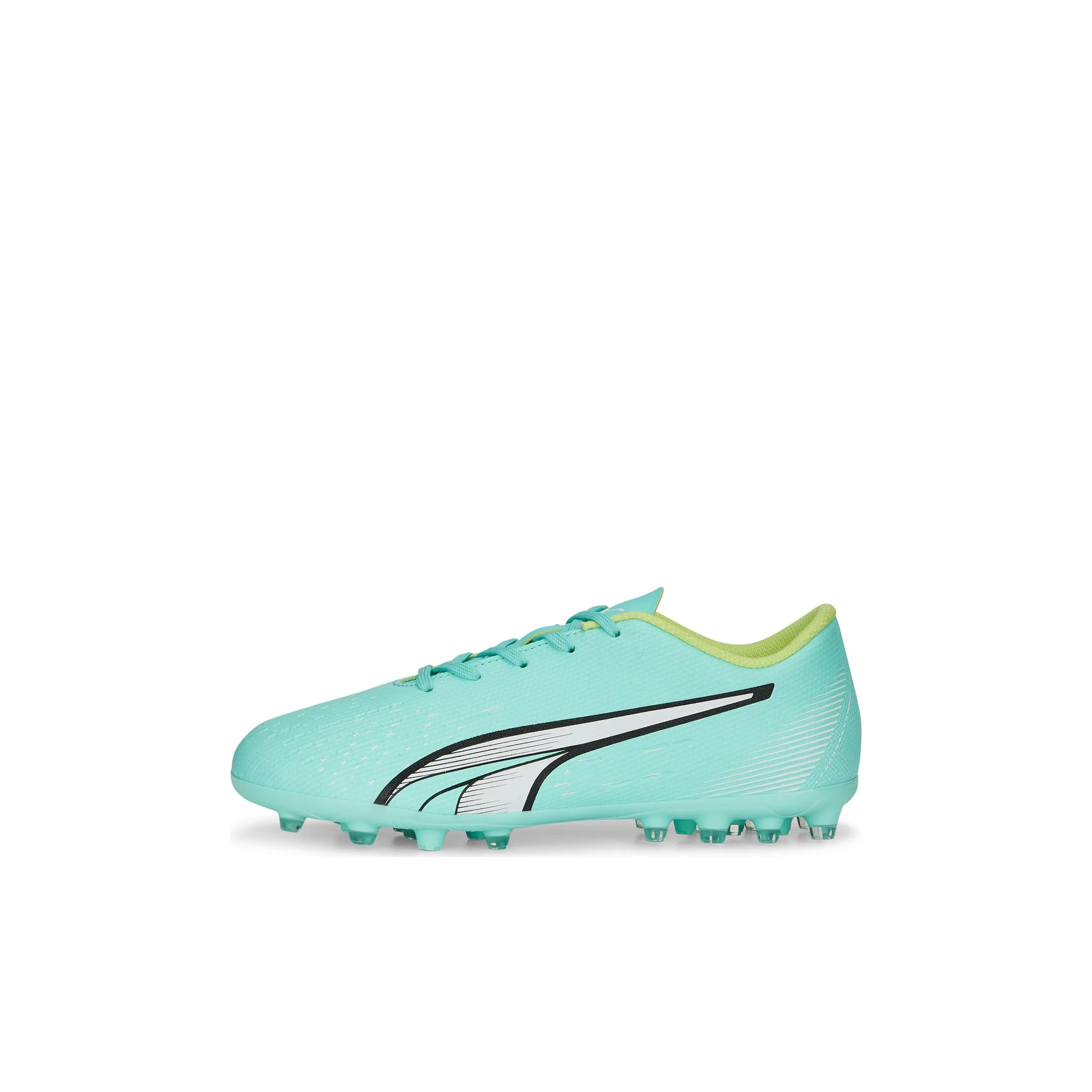 PUMA Ultra Play Anti KICK Амортизация Низкие Футбольные Бутсы для Детей Зеленые Детские