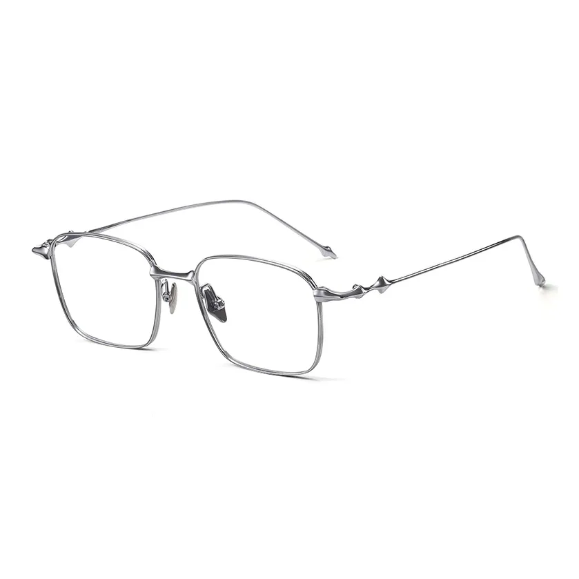 LUNAR Чистый титан Квадрат OPTICAL Линзы Унисекс