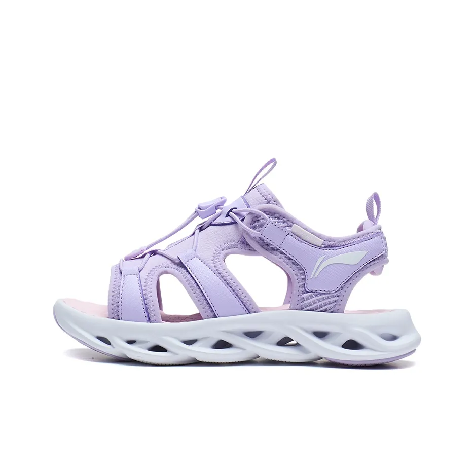 LINING YOUNG Детские сандалии сиреневого цвета для подростков