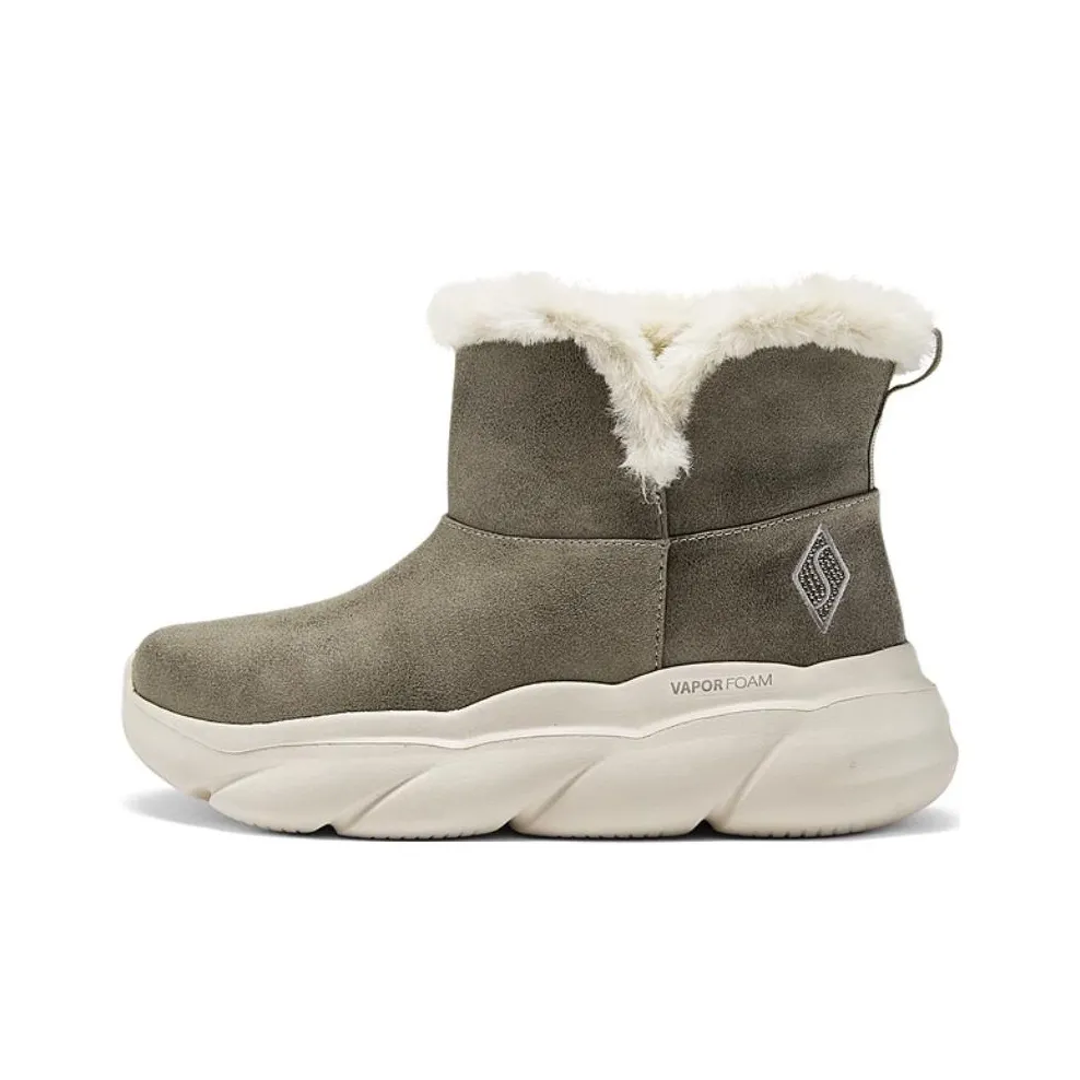 Skechers Vapor Foam Короткий Сноубутсы Женские Серый