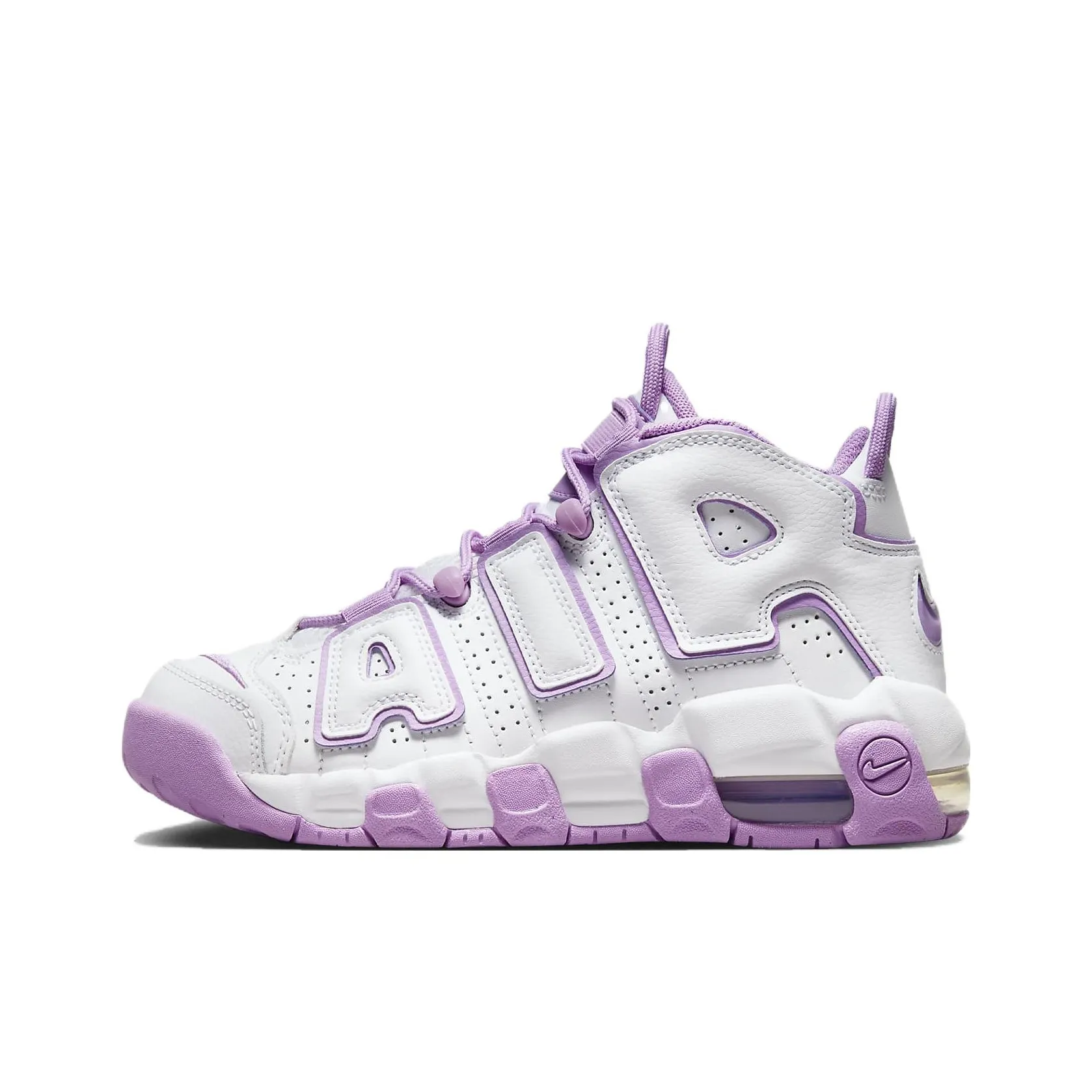 Nike Air More Uptempo 'White Rush Fuchsia' GS