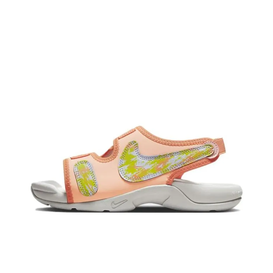 Nike Sunray Adjust 6 Детские Сандалии Оранжевый Белый Зеленый