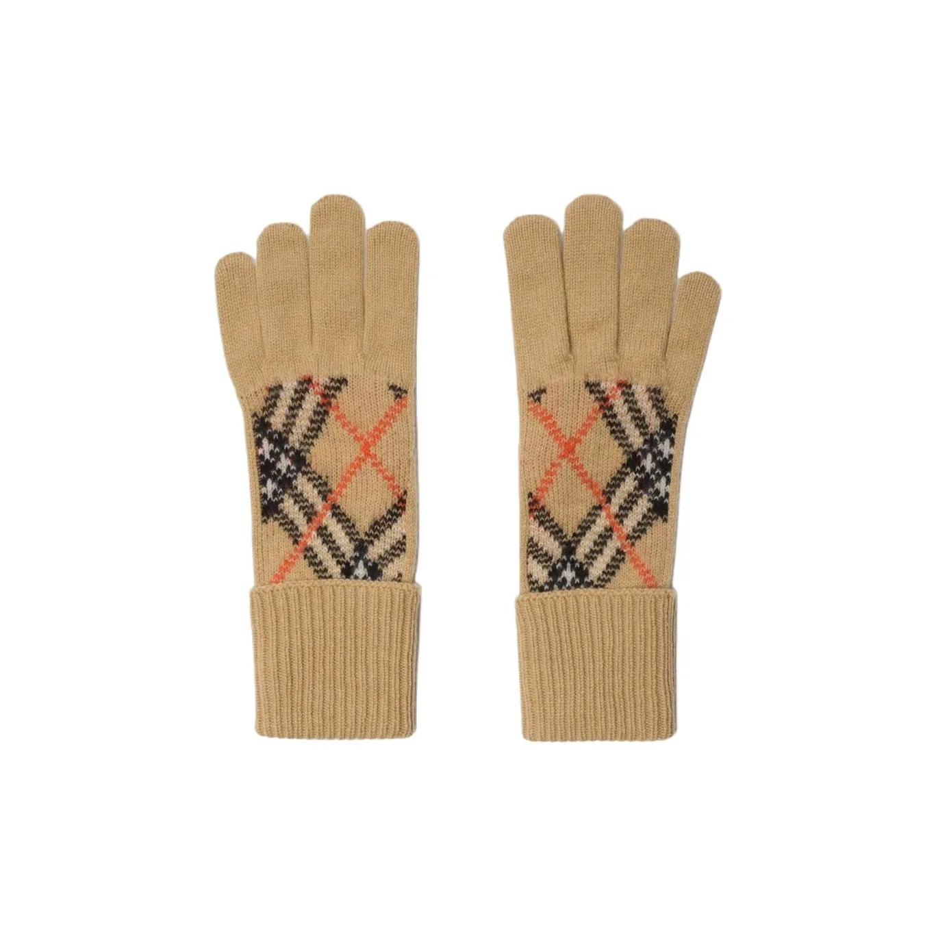 Burberry Check Gloves
