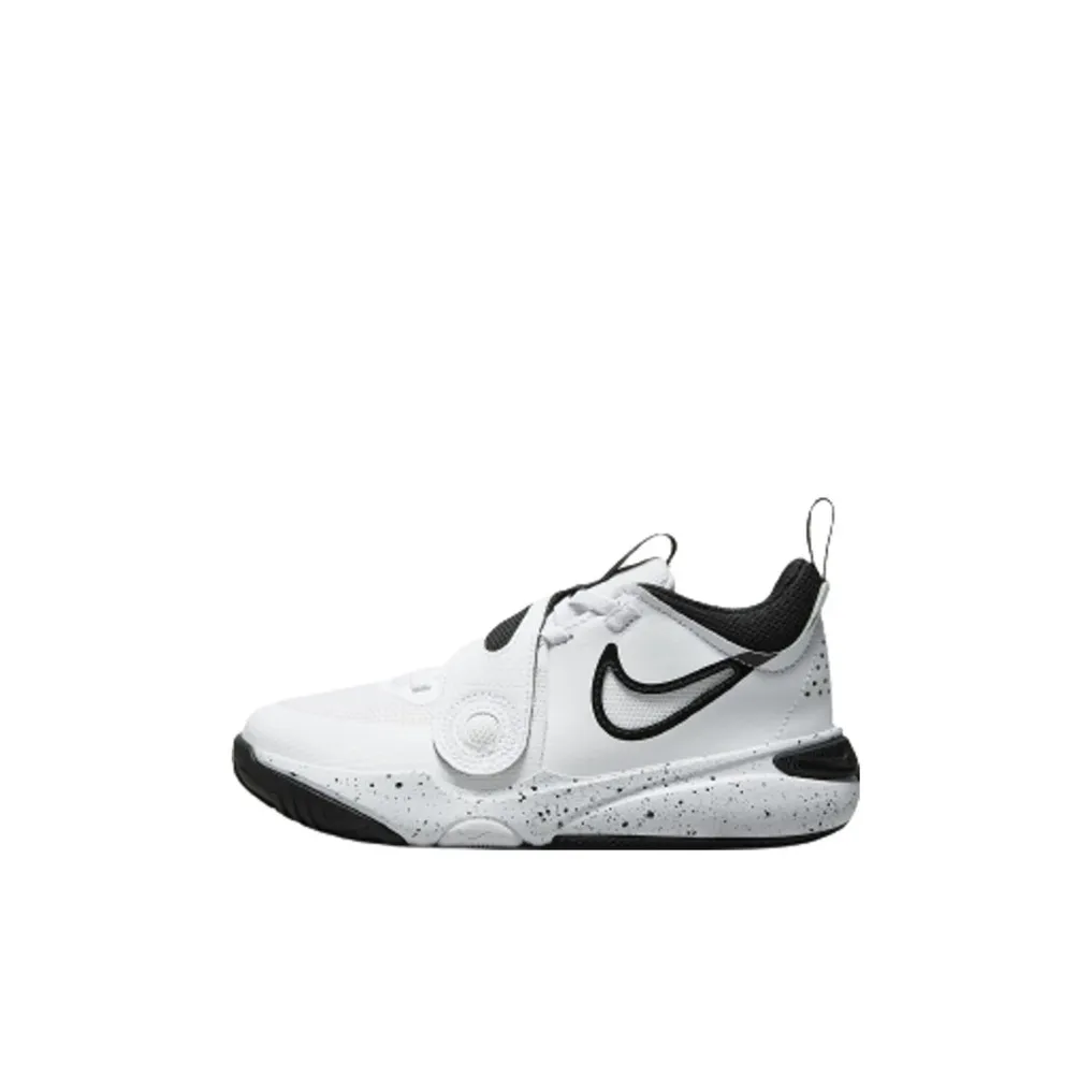 nike Team Hustle D 11 MID Топ Детские Баскетбольные Кроссовки Белый Детский