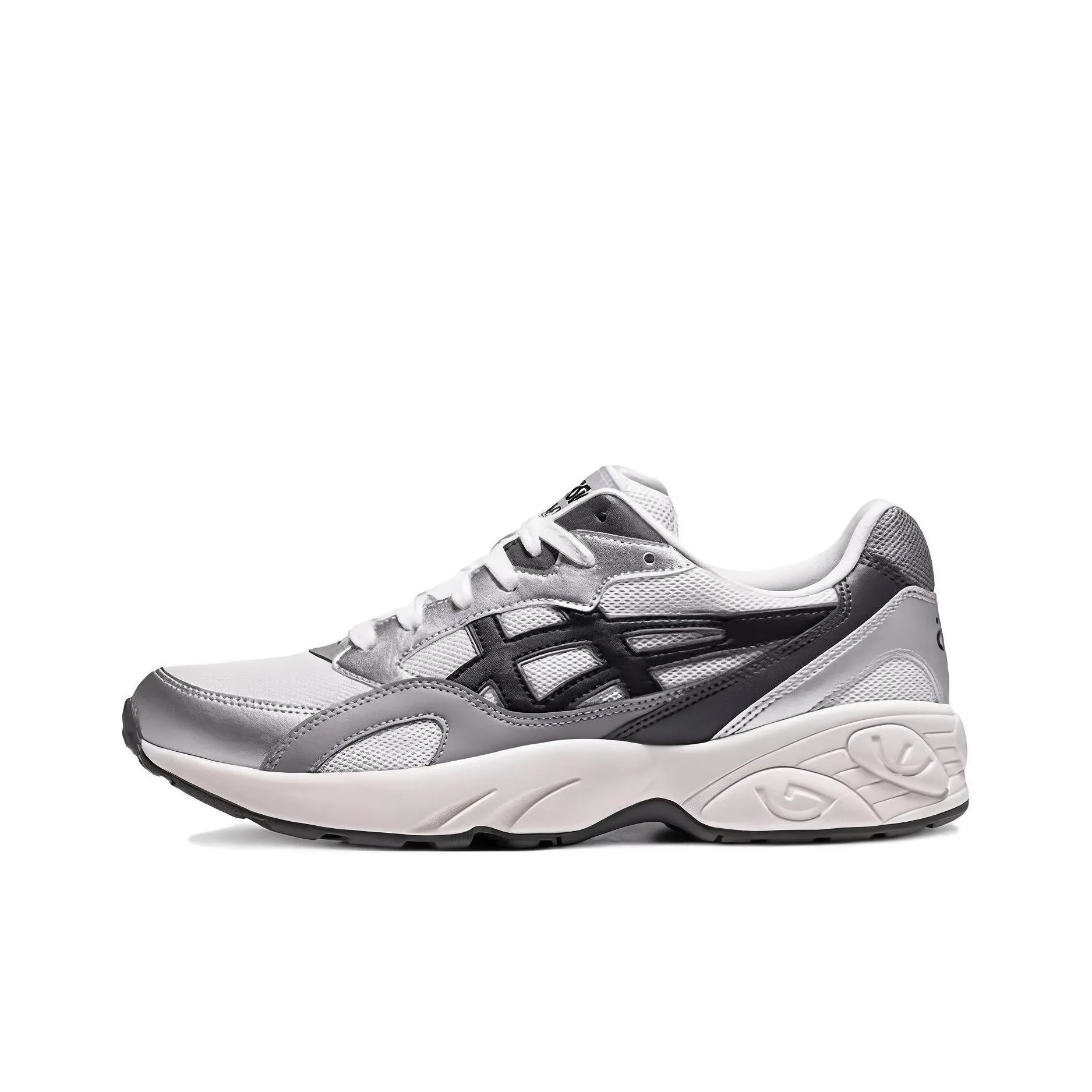 Asics Gel Pacer Low Топ Casual Унисекс Белый Серебряный