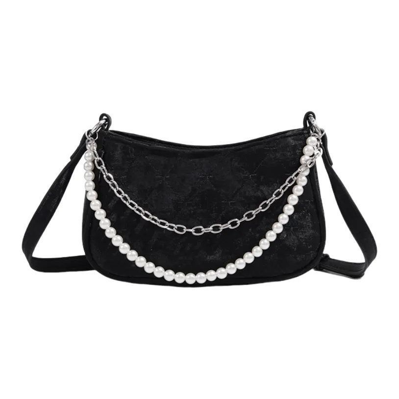 NOMK ПУ (полиуретан) Портативная Сумка через плечо Женская Черная Розовая Белая