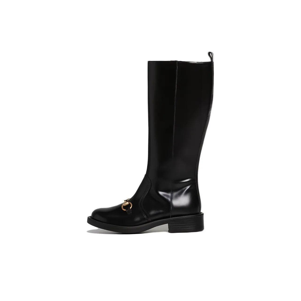 GUCCI Kids Horsebit Knee high Boots