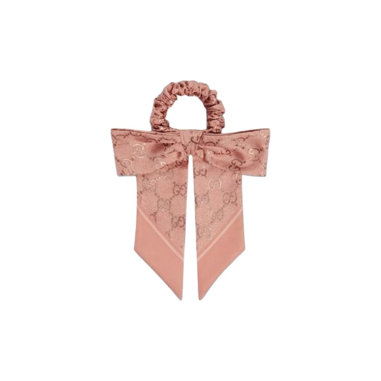 GUCCI Gg Silk Jacquard Scrunchie