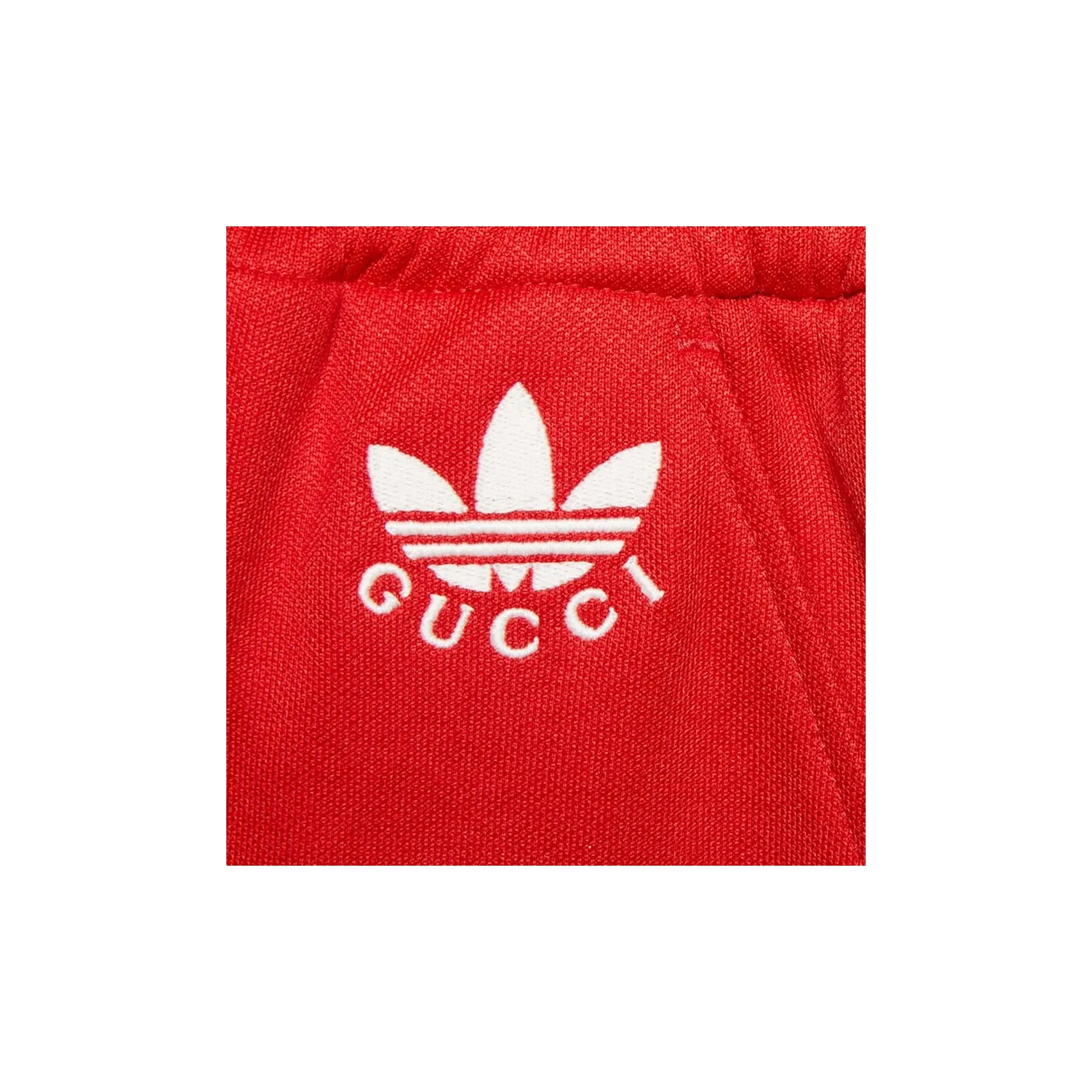 GUCCI X Adidas Jersey Jogging Pant Bright Red