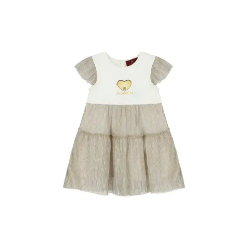Aigner Kids Золотые Детские Платья