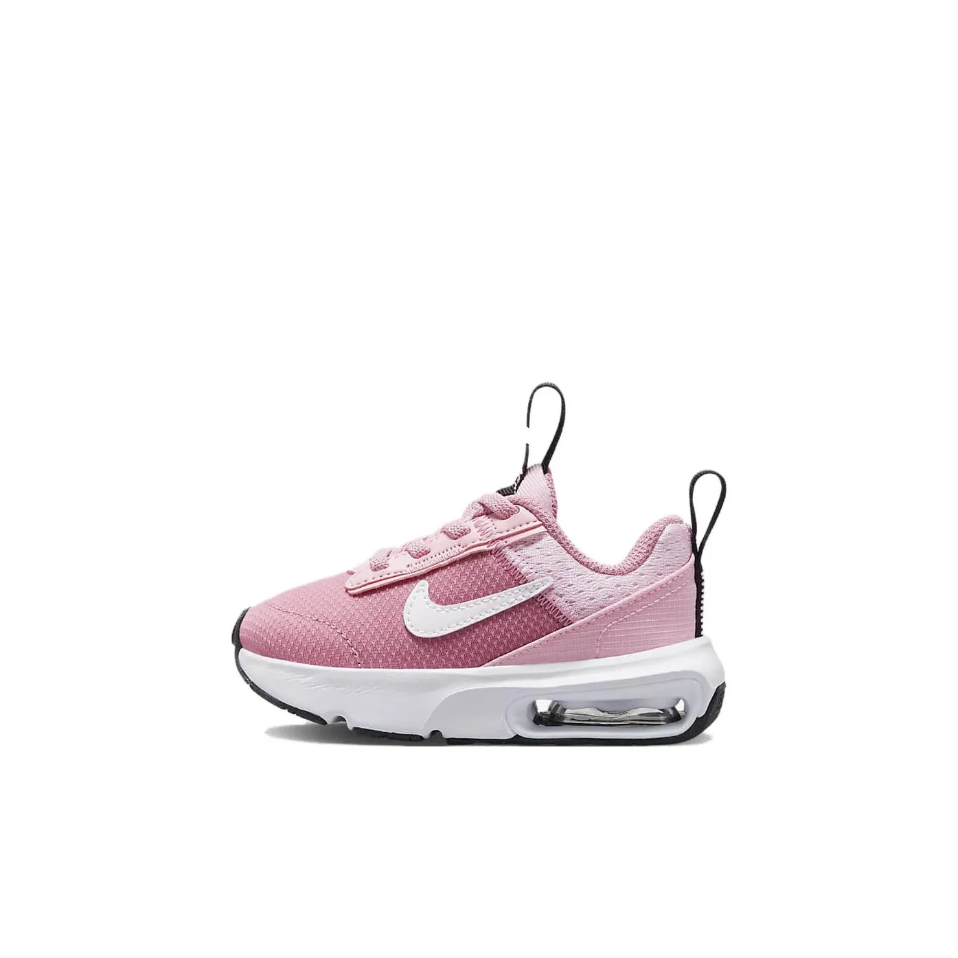 Nike Air Max INTRLK Лайт TD Устойчивый к истиранию Дышащий Низкий Топ Спортивная Повседневная Обувь Розовый Белый Для Малышей и Детей