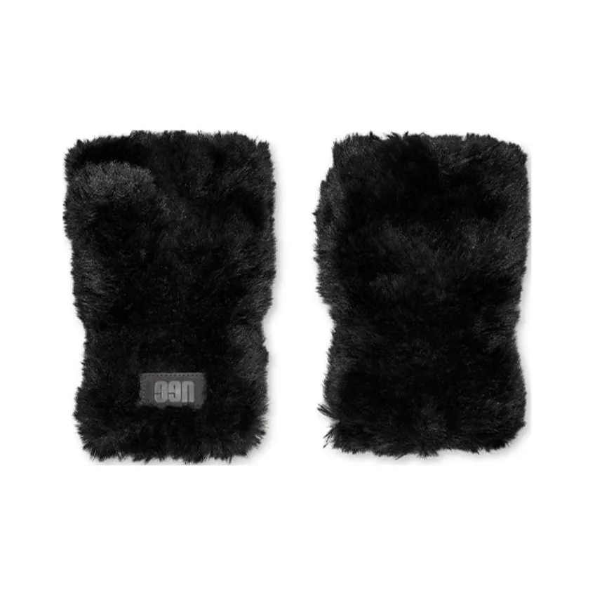 UGG Polyester Gloves Women's Black