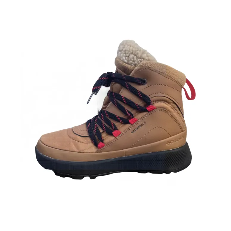 Columbia совместный бренд Устойчивые к истиранию Сноубутсы Crew Женские Коричневый