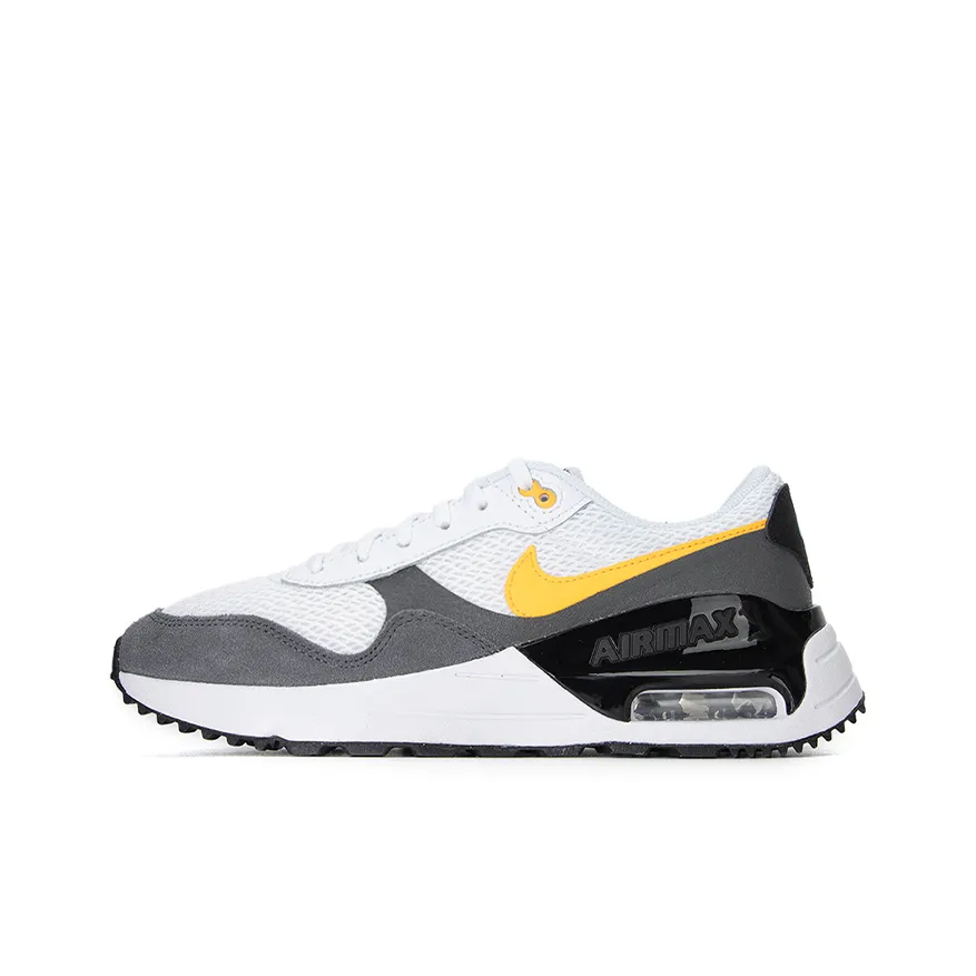 Nike Air Max SYSTM BG Устойчивый к истиранию Дышащий Низкий Топ КIDS Лайфстайл Обувь Черный Белый