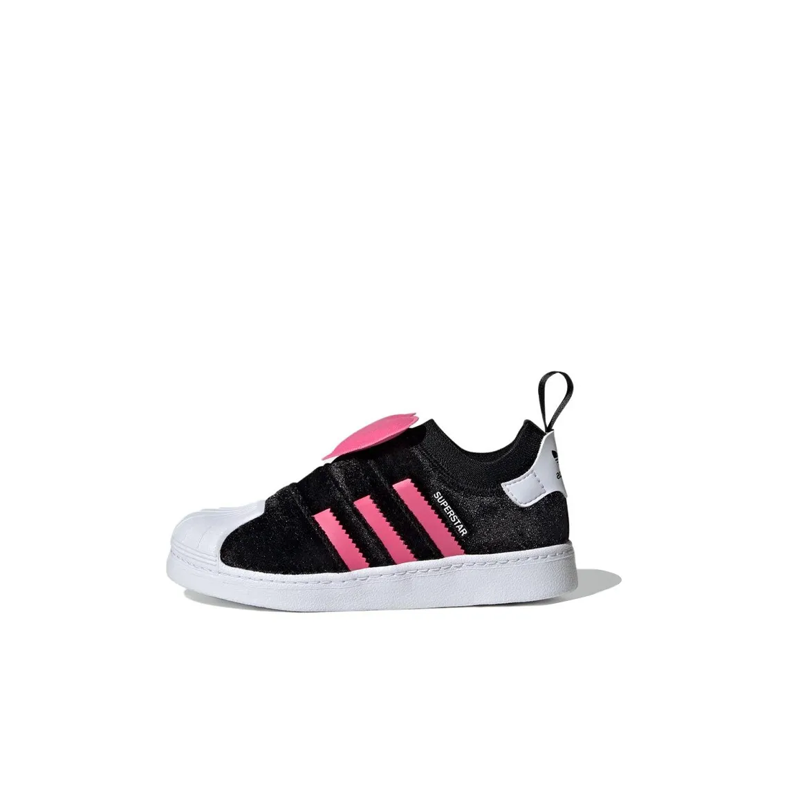 Adidas Originals SUPERSTAR 360 2,0 360 2,0 Low Топ Кроссовки для скейтбординга Черный белый розовый Дети 3-7 лет