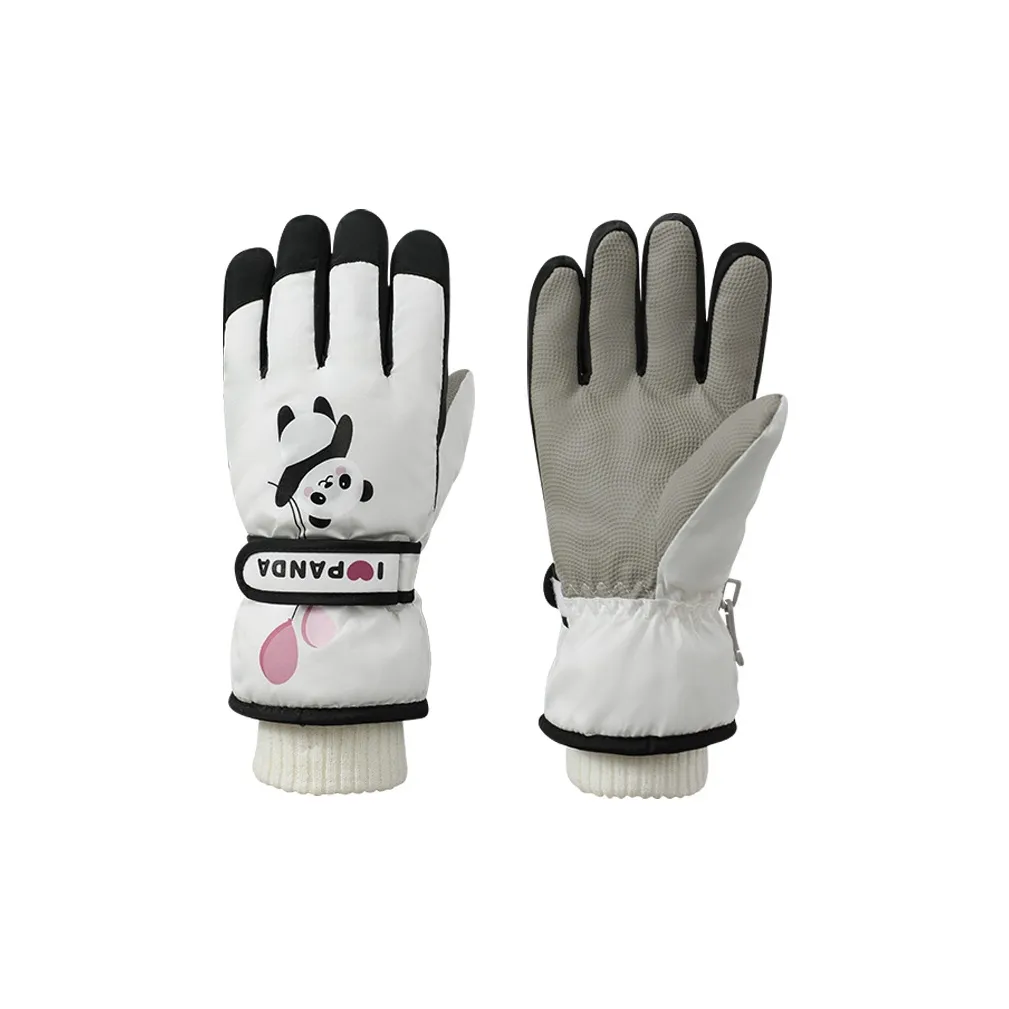 NANJIREN Утолщенные лыжные перчатки для детей