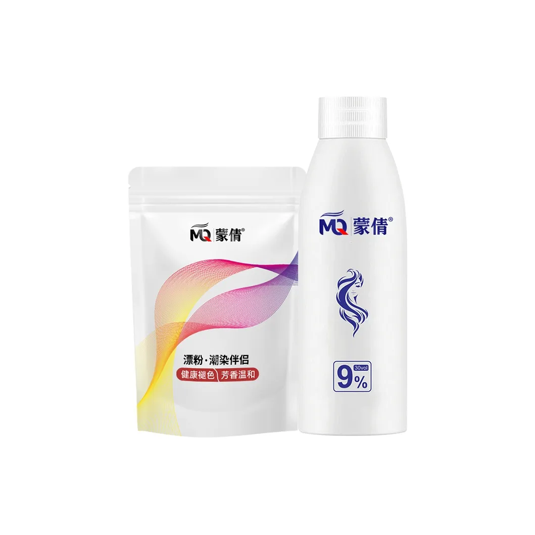 Meng Qian Белый золотой краски для волос и отбеливатели легко смешиваемые мягкие выцветшие 200 г