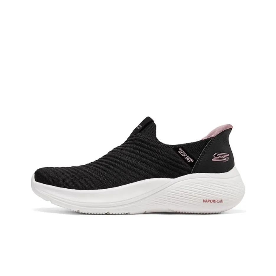 Skechers BOBS Sport Low Топ Повседневная обувь Женская Черная