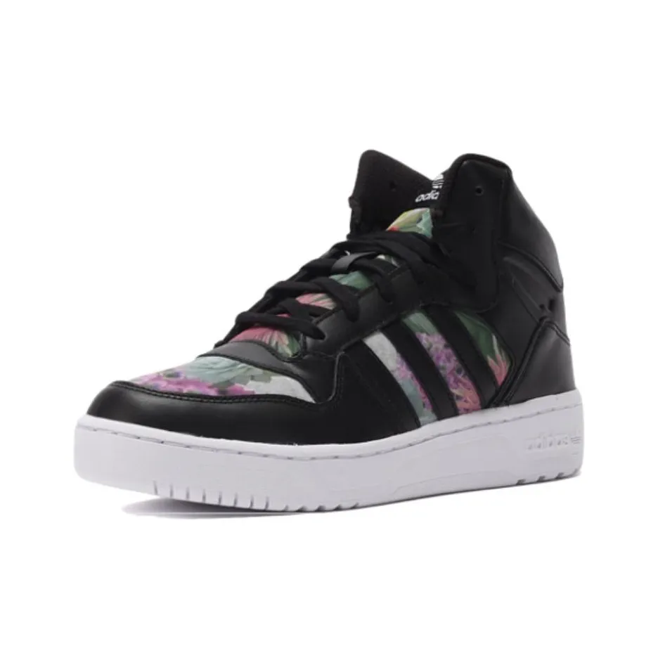 Adidas Originals ATTITUDE противоскользящая устойчивая к истиранию высокая повседневная обувь женская черная
