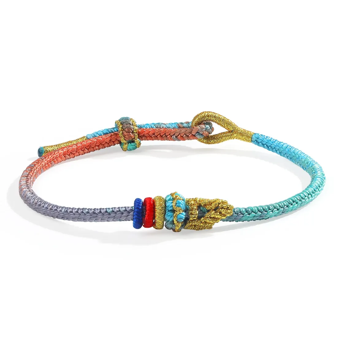 PUTUOSHANWENCHUANG Плетеные шнурки Браслеты Унисекс