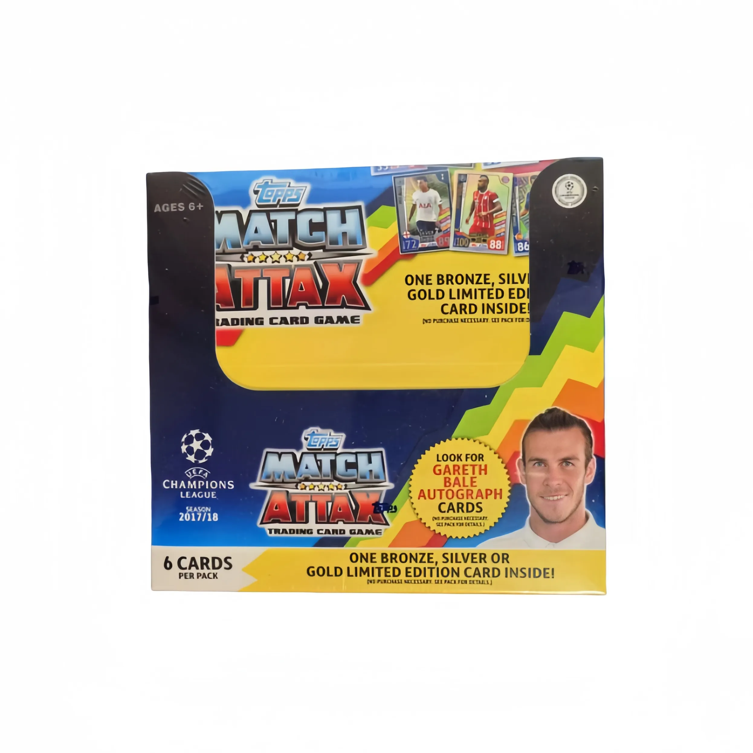 Topps 2017-18 Match Attax UEFA Champions League Game EDITION Коробка Спортивные Карты Целая Коробка