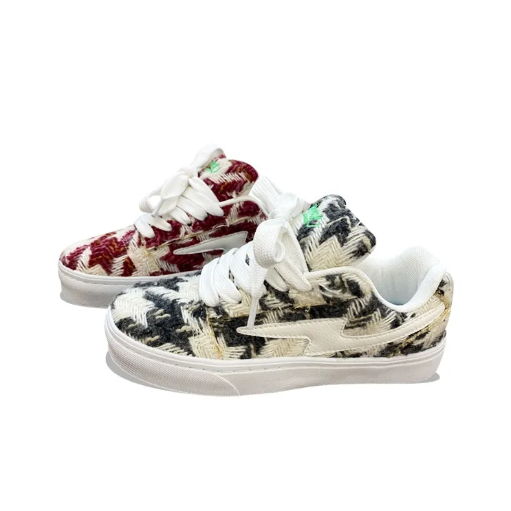 XLAIII Противоскользящие Износостойкие Легкие Низкие Кроссовки для скейтбординга Унисекс Черный Красный Микс