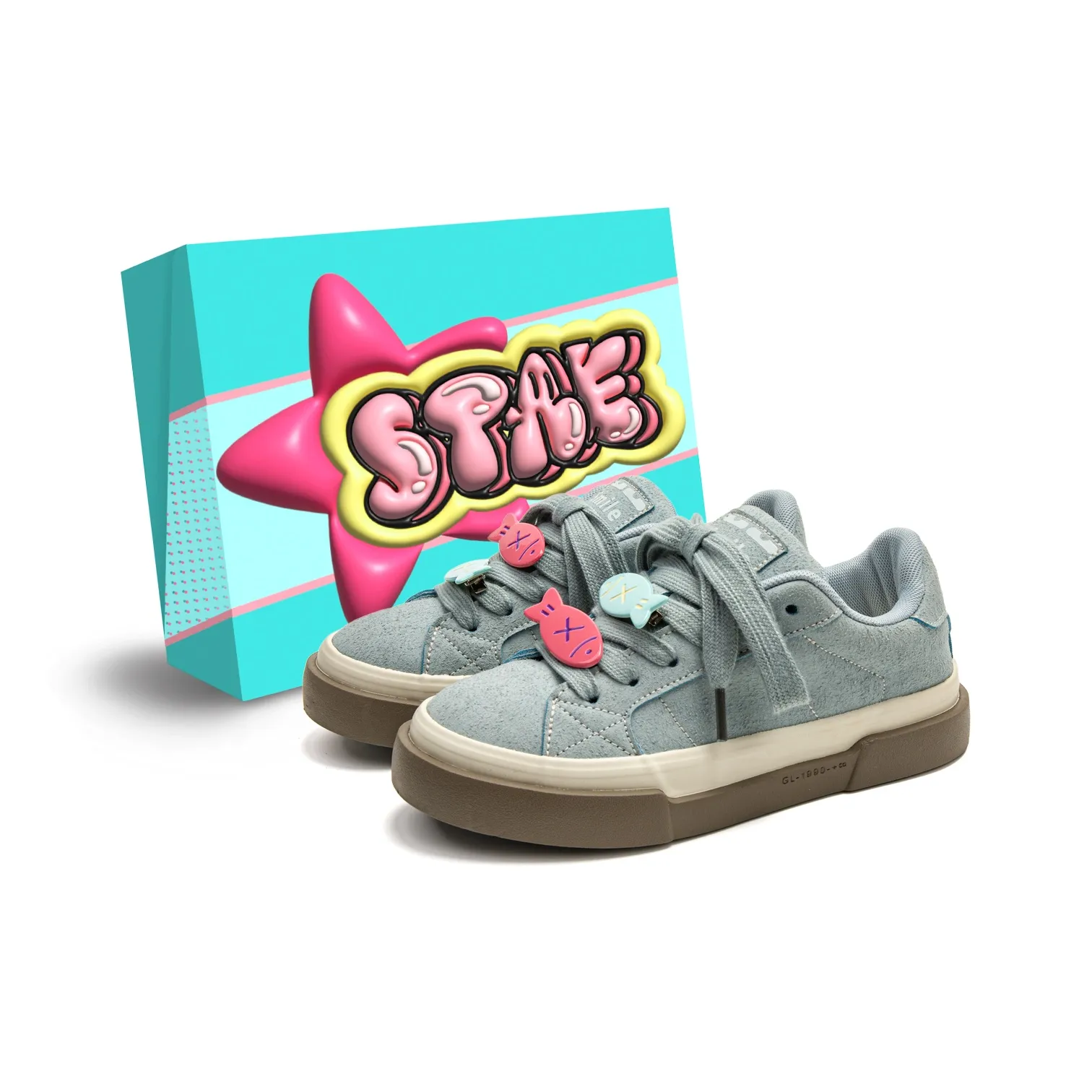 STAE Anti-Slip Wear-Resistant Low-Top Skateboard Shoes Women's