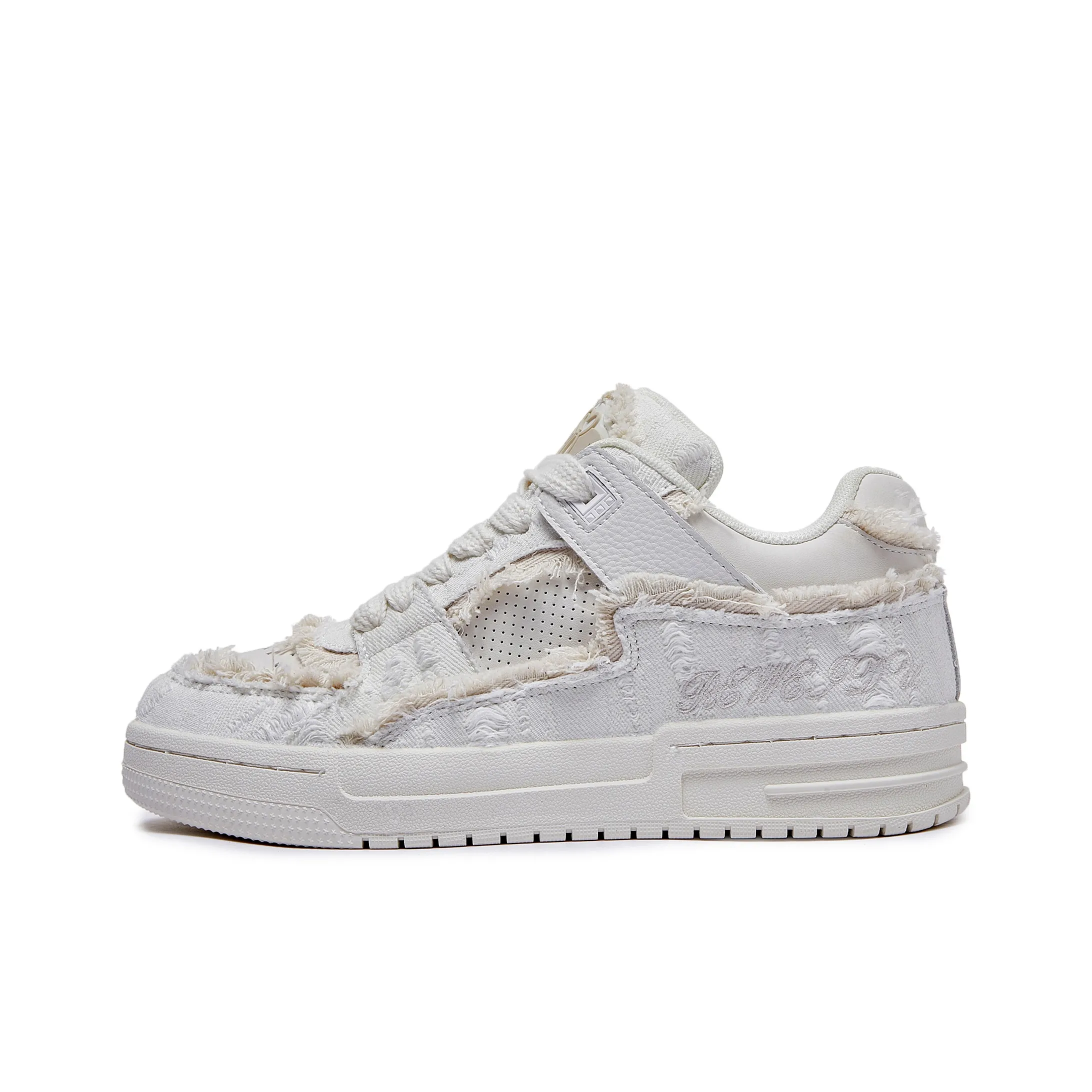 JRYB Low Top Skateboard Shoes Unisex Ecru