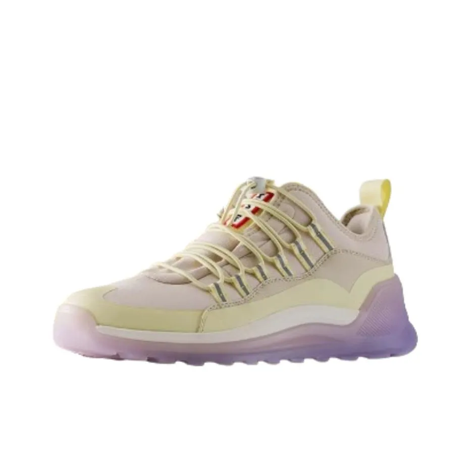 HUNTER Низкий Топ Повседневная Обувь Женская Белая Фиолетовая