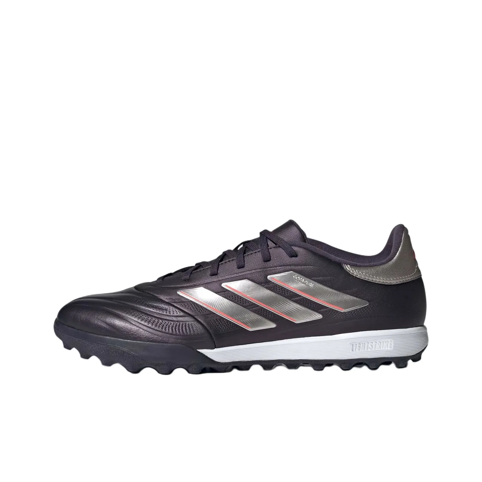 Adidas Copa Pure 2 League Turf Aurora Black Platinum Metallic Turbo