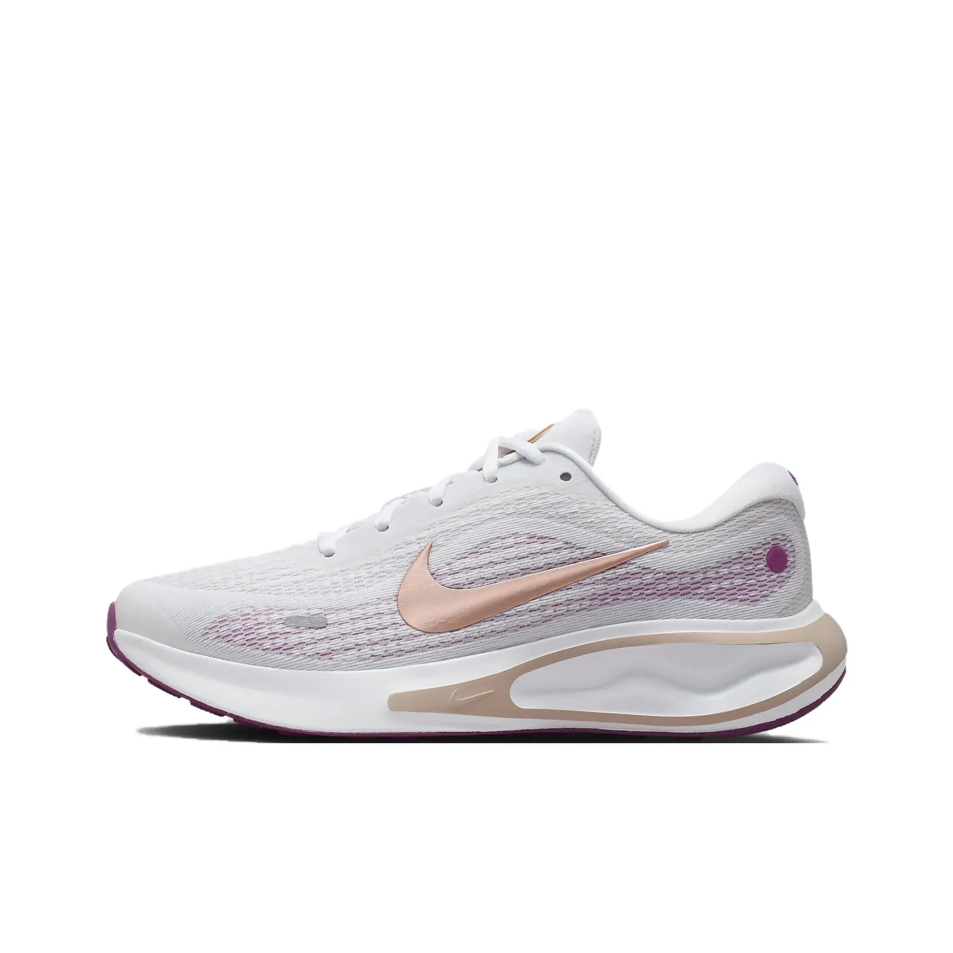 Nike Journey Run Low Топ Беговые кроссовки Женские Белые