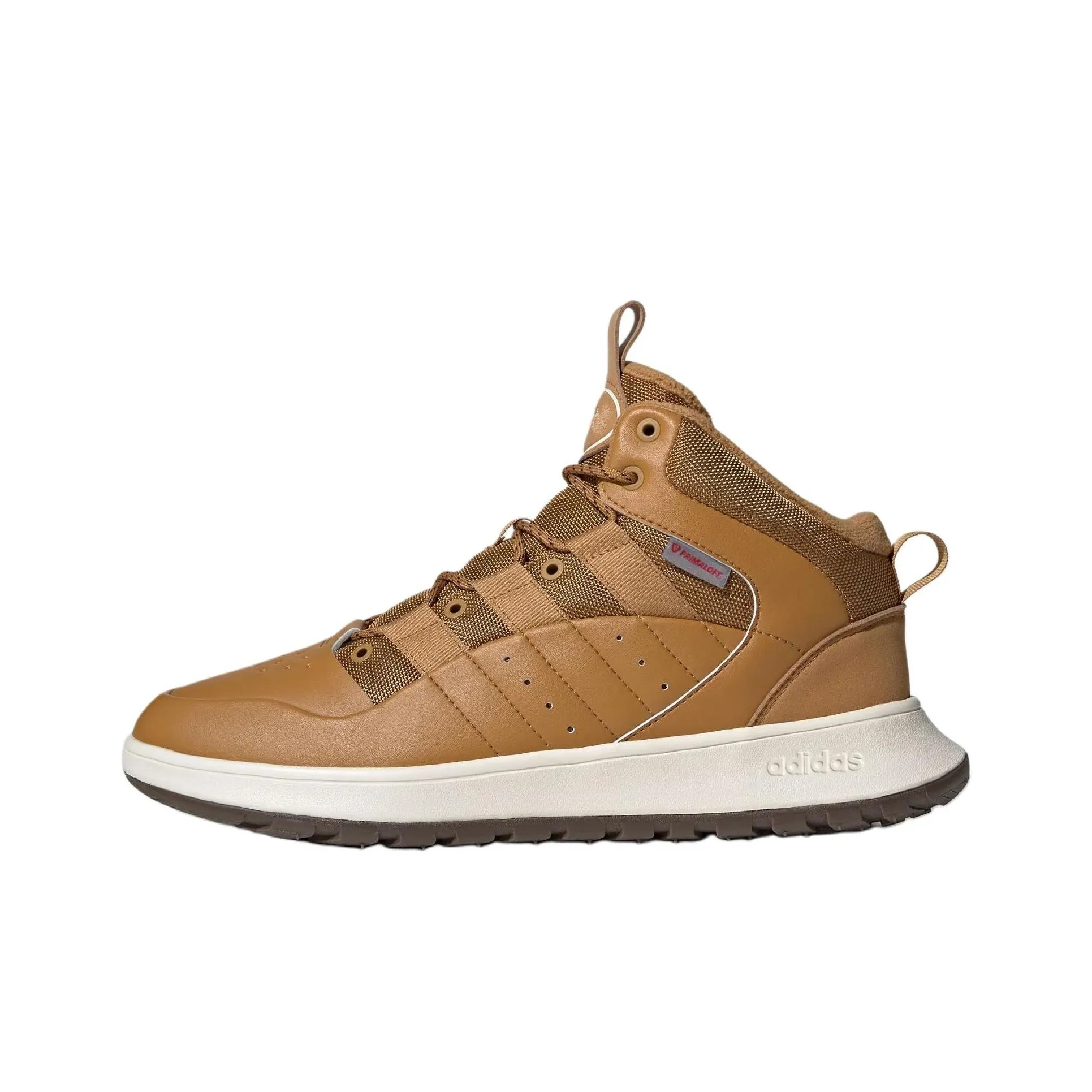 Adidas Slip-resistant Abrasion-resistant High Top Винтажные баскетбольные кроссовки Унисекс Коричневый