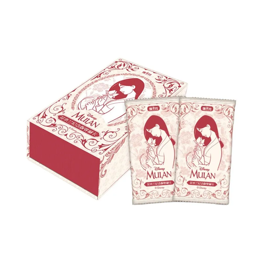 CARD.FUN Мулан Disney Animation Карта Mystery Коробка Модная игрушка Коллекционная карта IP Аниме Карточки Целая коробка
