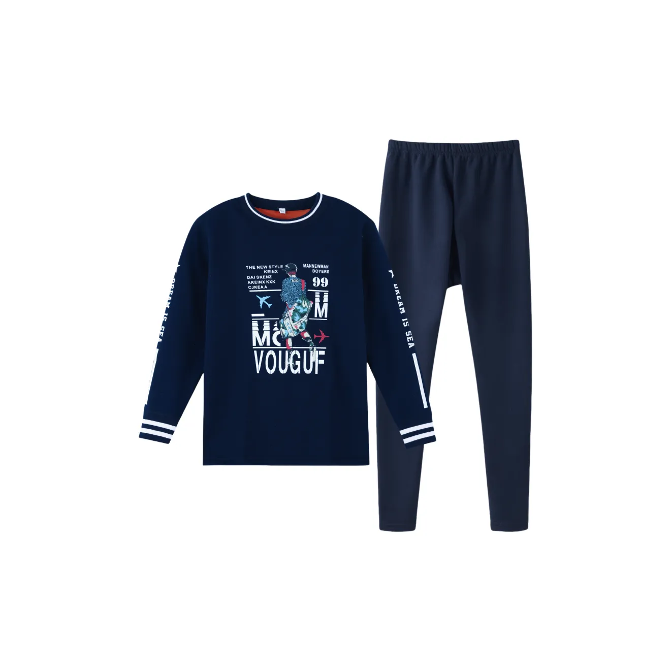 Lan Miao Men's Thermal Sets