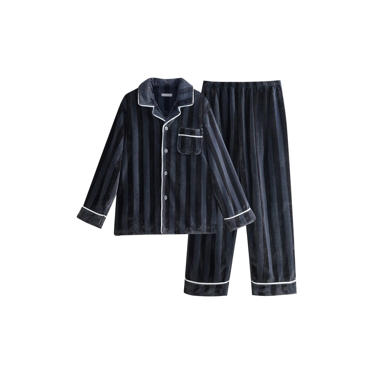 Same Language Пижамный комплект мужской Rhineland синий