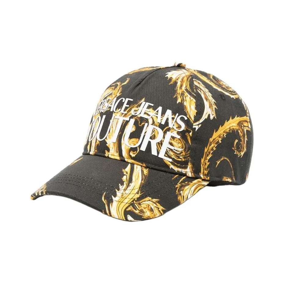 VERSACE JEANS COUTURE Chrome Couture-print Baseball Cap