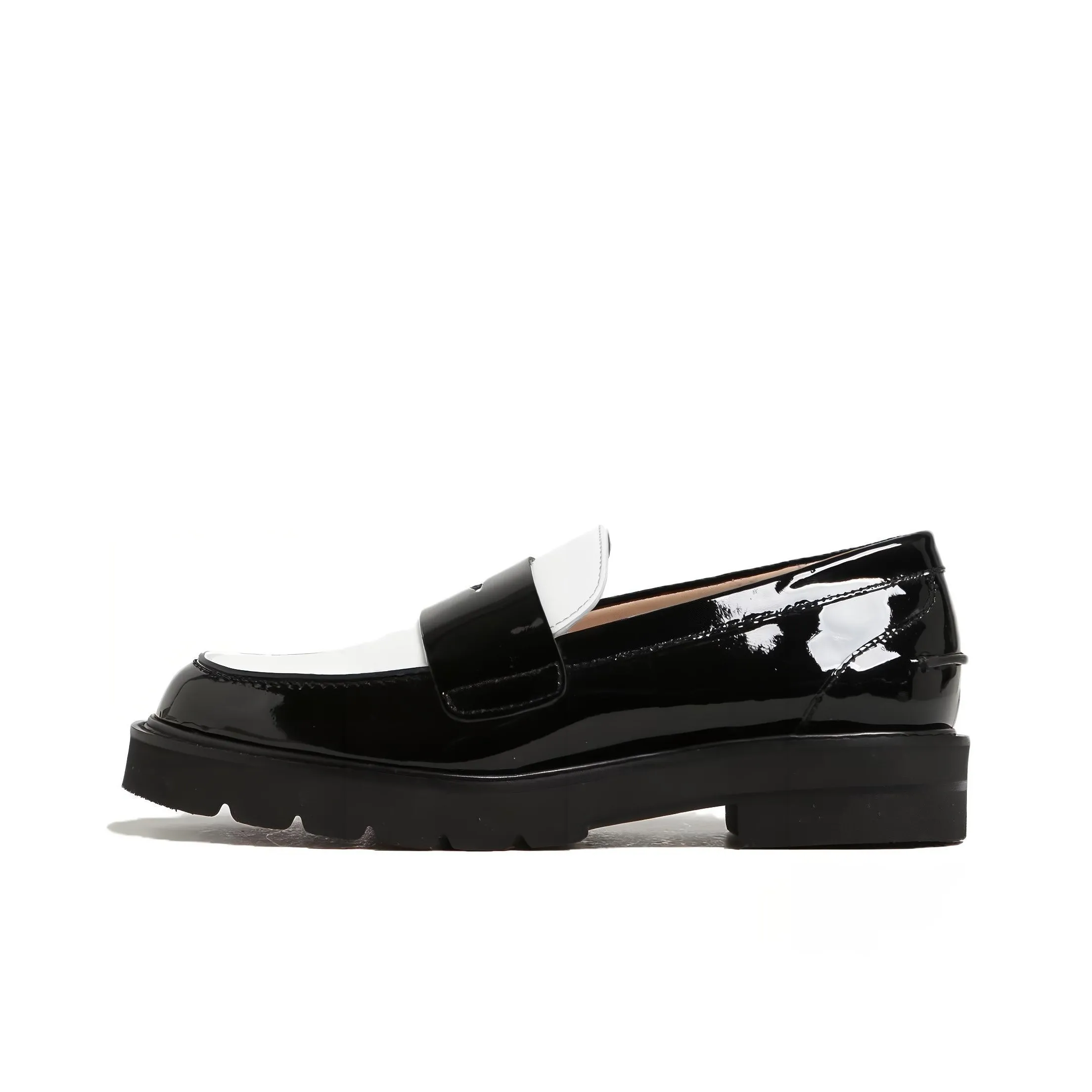 Stuart Weitzman Loafers Women's Black/White